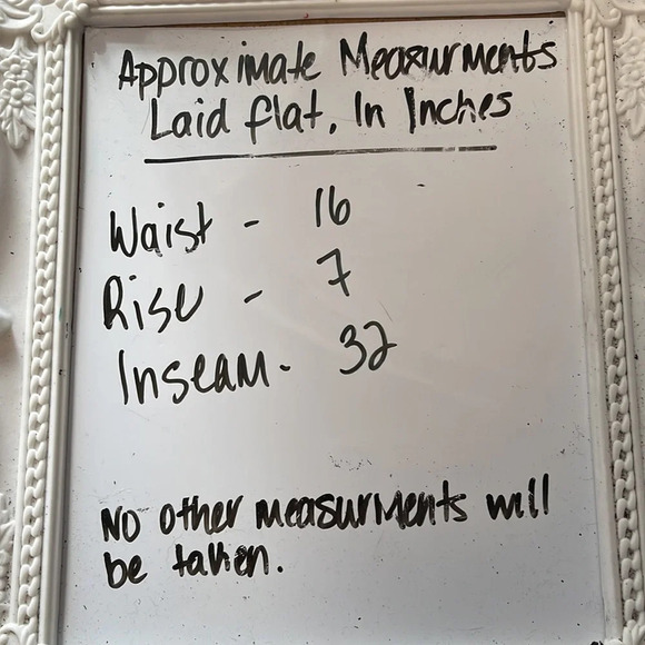 MICHAEL KORS Straight Leg Low Rise Flap Pocket Jeans Blue Dark Wash Denim Size 6 - Picture 10 of 12